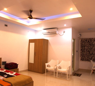 Individual Guest Room of Sri Devi Palace Guest-Room-Facilities-in-Kalyana-Mandapam